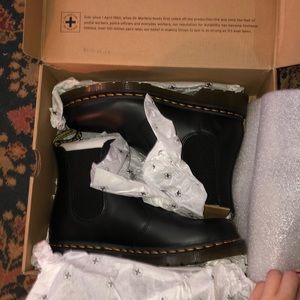 Brand New Dr. Martens Black Chelsea Boots